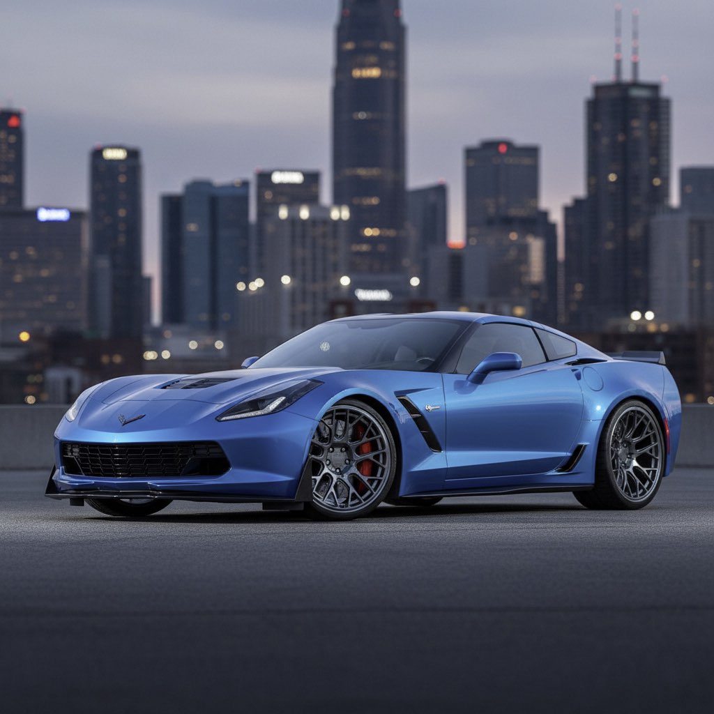 Corvette C7 — WC-L20 · Gloss black