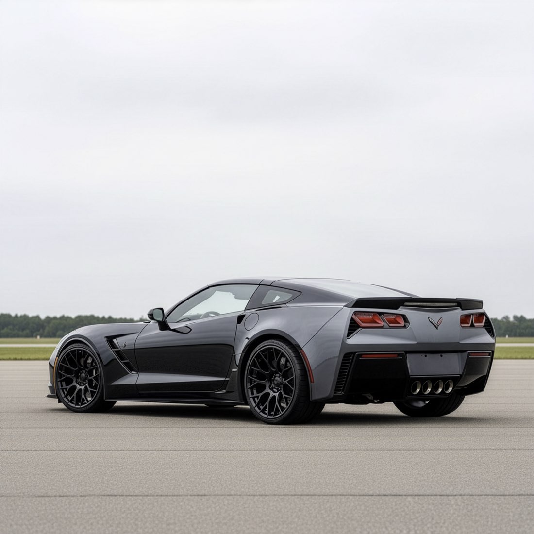 Corvette C7 — WC-L20 · Gloss black