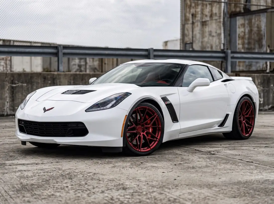 C7 Corvette Z06 on WC Forged wheels