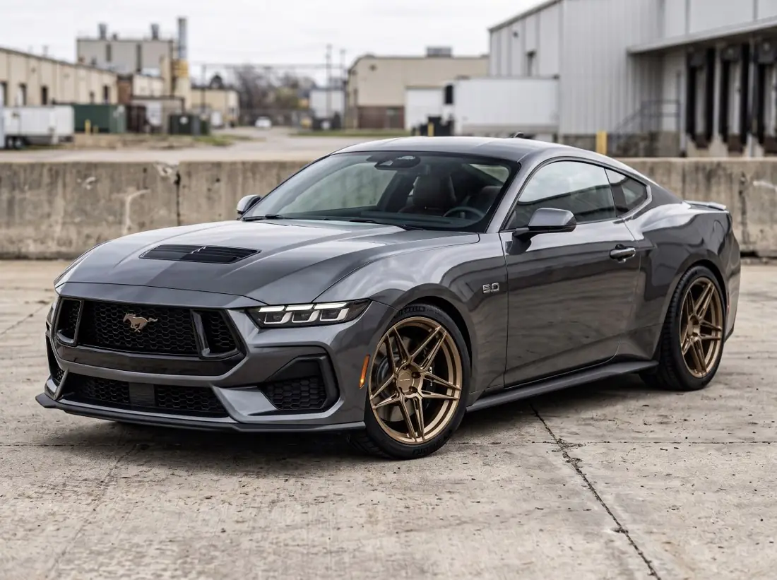 Ford Mustang GT on WC Forged wheels