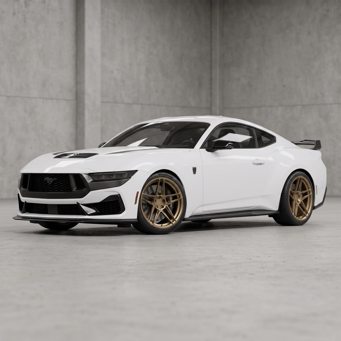 Ford Mustang — On the car