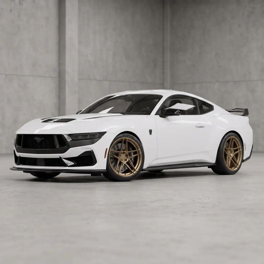 Mustang on WC Forged wheels, TYCOON