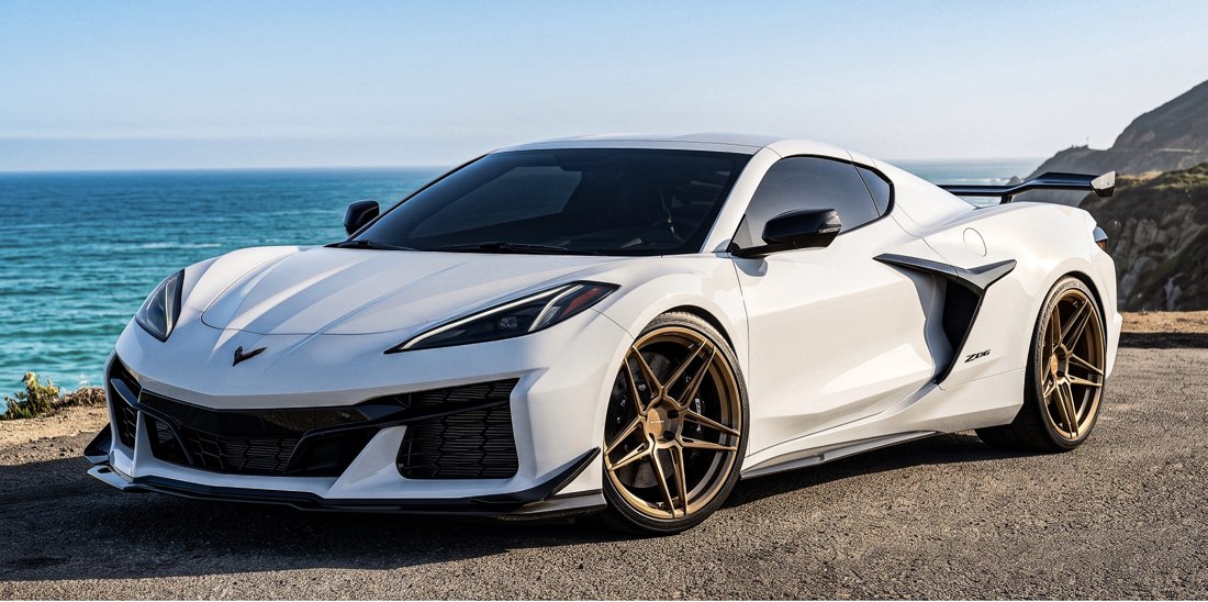 WC Forged Tycoon wheels on a Corvette C8 Z06