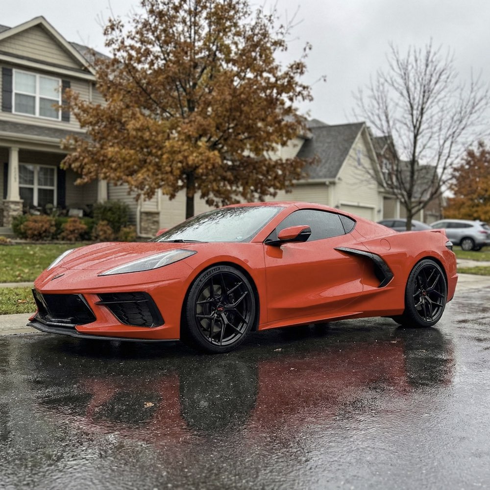 Corvette C8 Stingray — KINGPIN · Gloss black
