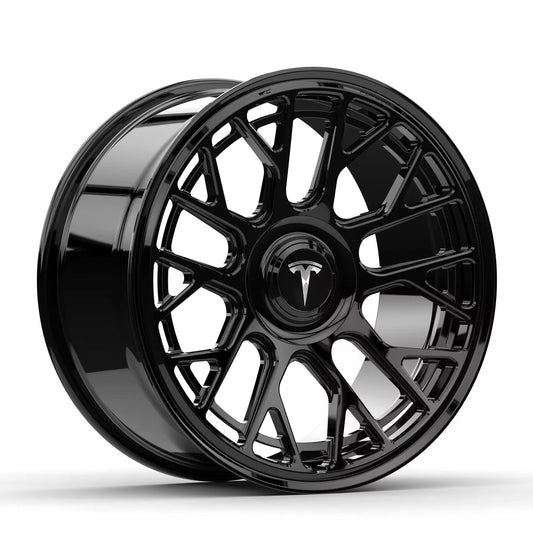 WC L20P Forged 22x9.5 / 22x10.5 wheels for Tesla Model X - Gem Motorsports