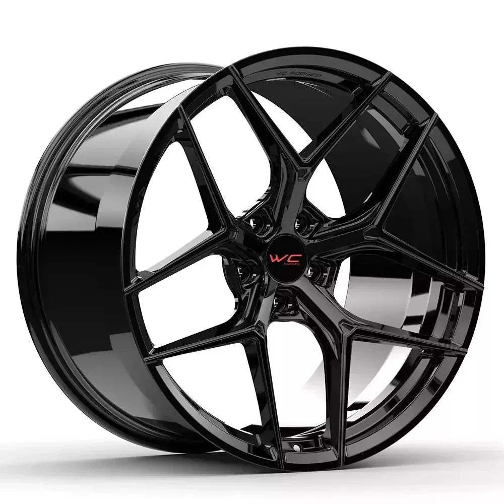 WC Forged WC5 20X10 / 21x13 wheels for C8 Corvette Z06 / ZR1 / E - ray - Gem Motorsports