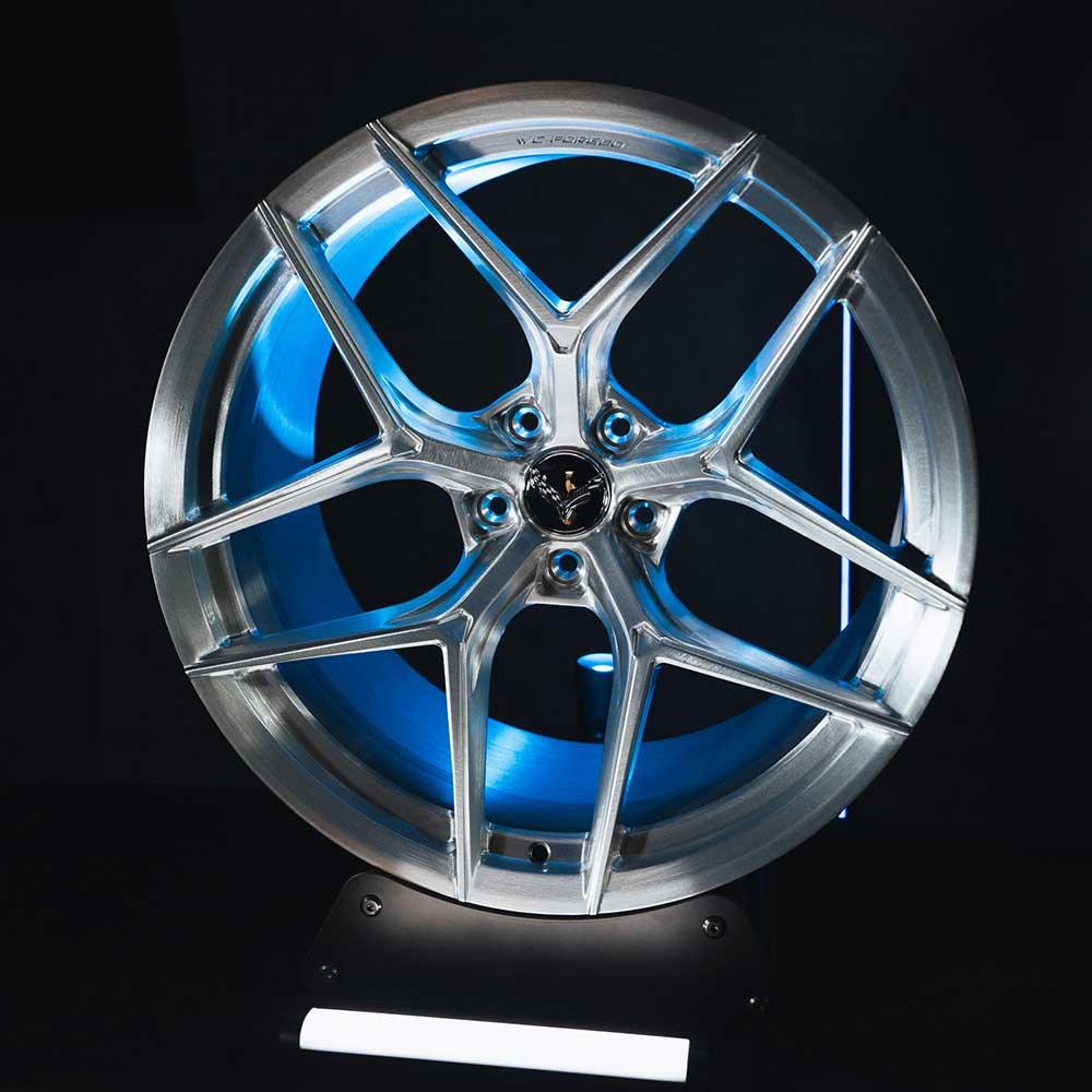 WC Forged WC5 20X10 / 21x13 wheels for C8 Corvette Z06 / ZR1 / E - ray - Gem Motorsports