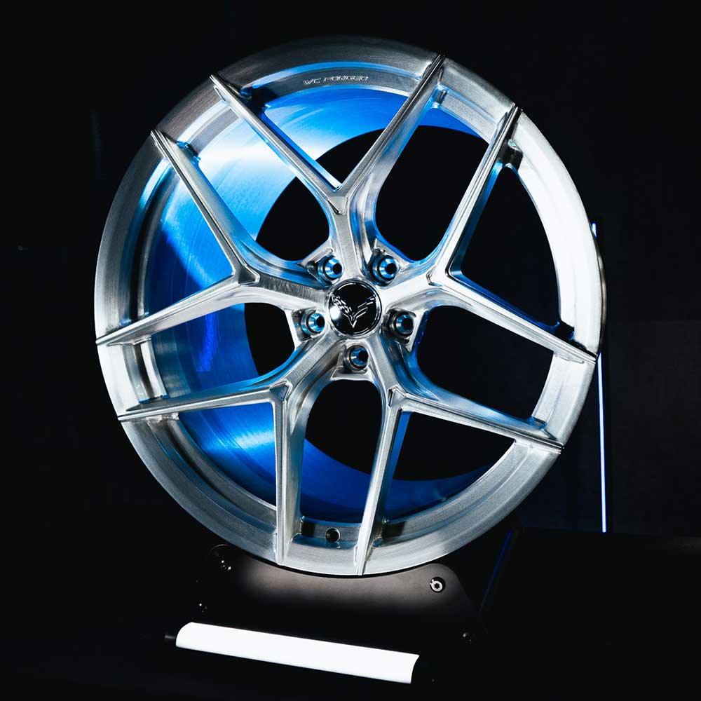 WC Forged WC5 20X10 / 21x13 wheels for C8 Corvette Z06 / ZR1 / E - ray - Gem Motorsports