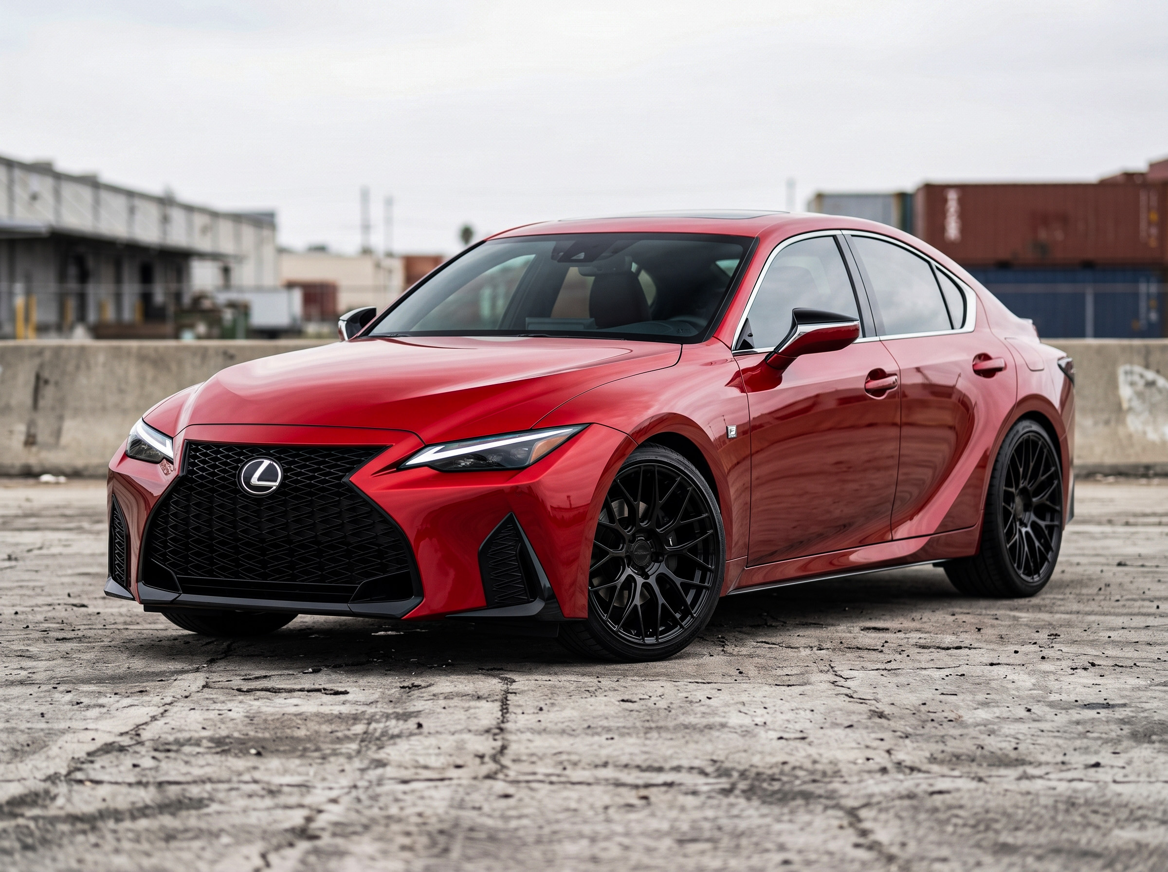 Lexus F Sport 350 on WC Forged wheels